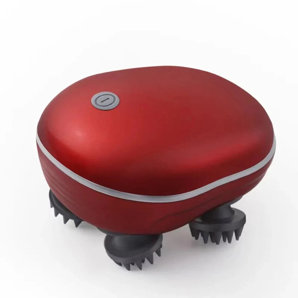 2-in-1 Electric Scalp Cleaner & Pet Massager – Deep Vibration Brush for Hair Wash & Pet Relaxation, Rechargeable & Easy to Clean Beauty World Shop