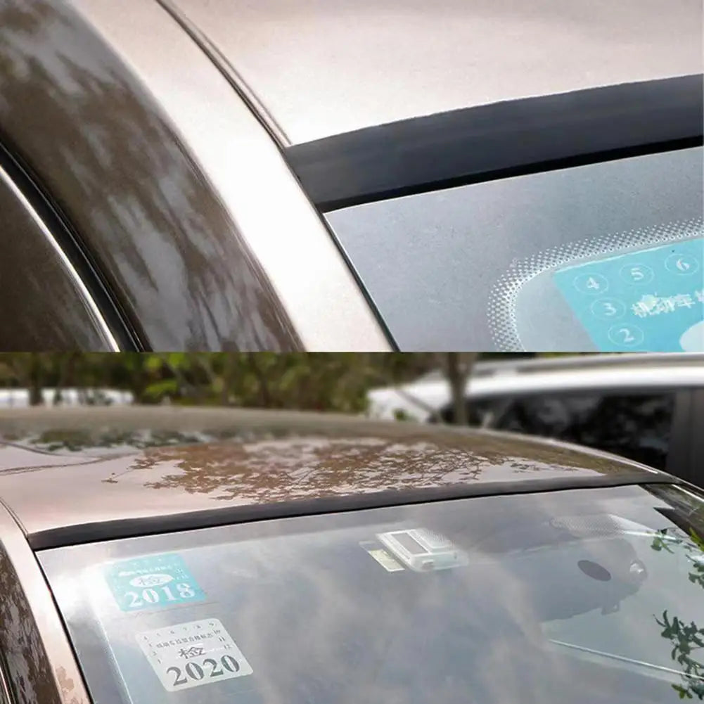 Car Seals Edge Sealing Strips Rubber Auto Roof Windshield Car Sealant Protector Strip Window Seals Noise Insulation Soundproof Beauty World Shop