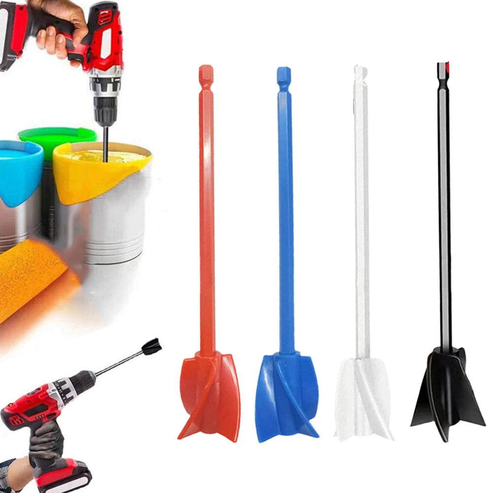 Epoxy Mixer Paint Drill Attachment Paddle Consistency Liquids Resin Head Stirrer Mixer Paint Resin Attachment With Drill Chuck Beauty World Shop