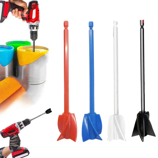 Epoxy Mixer Paint Drill Attachment Paddle Consistency Liquids Resin Head Stirrer Mixer Paint Resin Attachment With Drill Chuck Beauty World Shop
