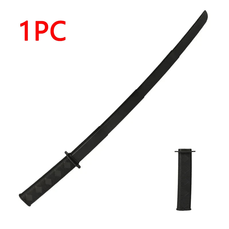 1/2/3PCS 3D Printed Gravity Straight Out Telescopic Samurai Stress Relief Toy Stretchable Cos Props Creative Folding Katana Gift Beauty World Shop