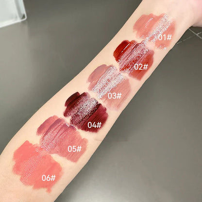 Suximei Da Hydrating Lip Lacquer - Glass Jelly Finish, Korean Style, Brightens Complexion Beauty Trend Shop