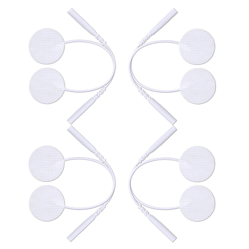 25mm Self-Adhesive Electrode Pads with Conductive Gel for EMS Electric Muscle Stimulator Pulse Massager Replacement Accessory Beauty World Shop