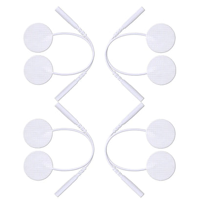 25mm Self-Adhesive Electrode Pads with Conductive Gel for EMS Electric Muscle Stimulator Pulse Massager Replacement Accessory Beauty World Shop