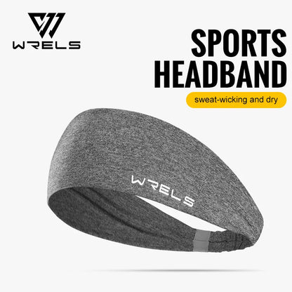 WRELS Sports Headbands Moisture Wicking Sweatbands for Running Breathable Headbands Elastic Non Slip Hairband for Women and Men Beauty World Shop