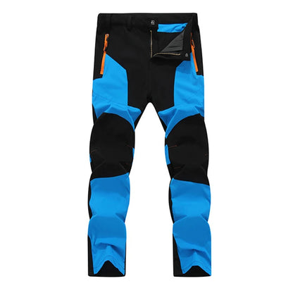 TRVLWEGO Men Summer Hiking Pants Wear-resistant Water Splash Prevention Quick Dry UV Proof Elastic Thin Camping Trousers Beauty World Shop