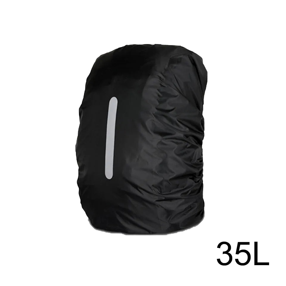 KoKossi 20L-80L Backpack Rain Cover Mountain Climbing Reflective Outdoor Waterproof Bag Camping Hiking Bag Dust Cover Woman Men Beauty World Shop