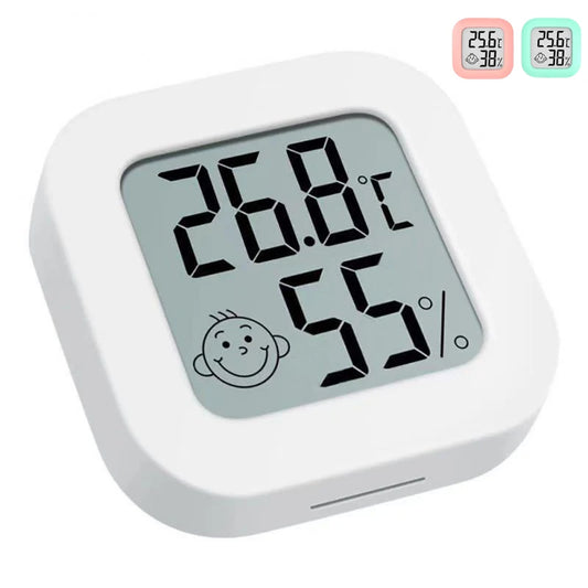 LCD Digital Thermometer Hygrometer Indoor Room Electronic Temperature Humidity Meter Sensor Gauge Weather Station For Home Beauty World Shop