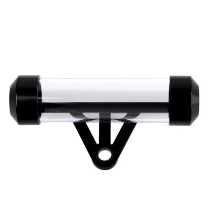 Motorcycle Secure Tube Tax Disc Holder Universal Motorbike Tax Disc Tube Cylindrical Holder Frame Waterproof with Screwdriver Beauty World Shop