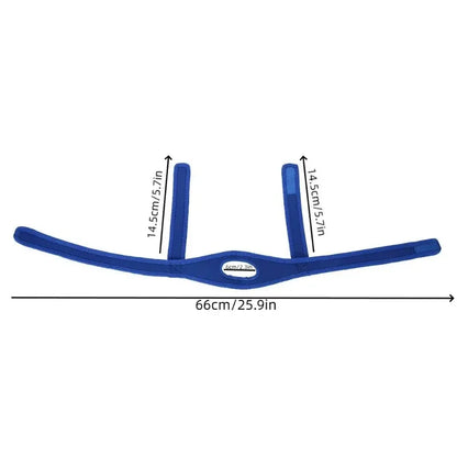New Neoprene Anti Snore Stop Snoring Chin Strap Belt Anti Apnea Jaw Solution Sleep Support Apnea Belt Adjustable Sleep Care Tool Beauty World Shop