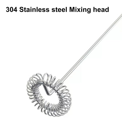2026 NEW HOT stainless steel high-speed milk frother, coffee frother multi-purpose suitable for coffee households And baking use Beauty World Shop