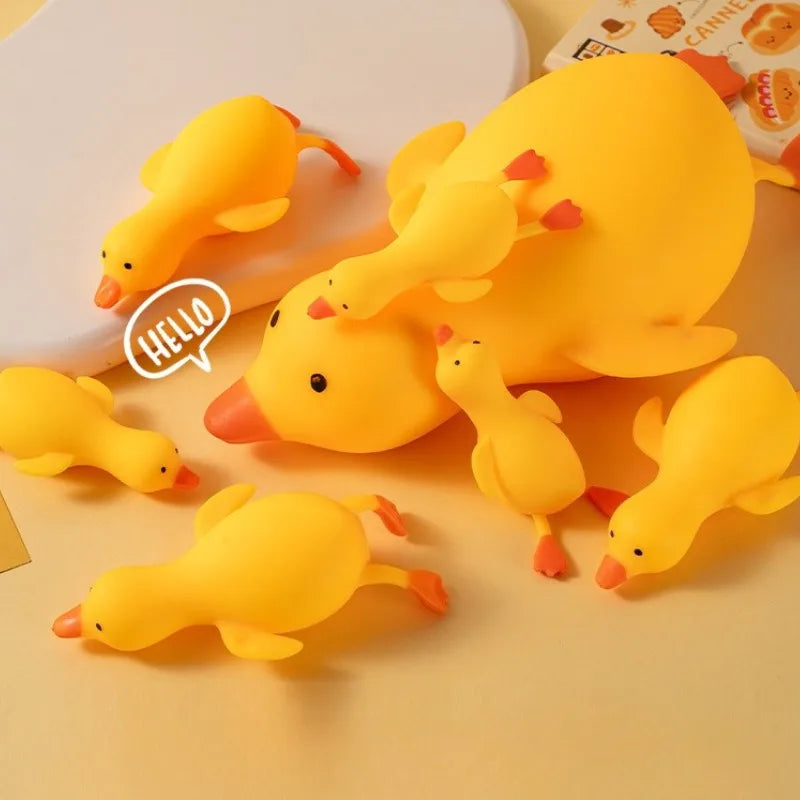 Squishy Antistress Duck Fidgets Toys Cute Goose Animals Vent Toys for Kids Adults Decompression Stretch Toys for Kids Best Gift Beauty World Shop