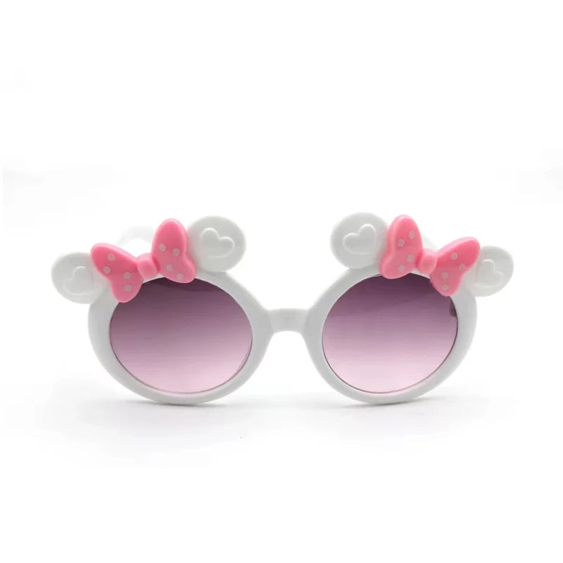 New Children Cute Cartoon UV400 Sunglasses Boys Girls Colors Outdoor Kids Sun Protection Sunglasses Baby Sport Shades Glasses Beauty World Shop