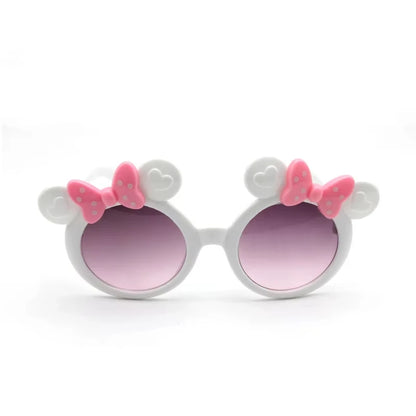 New Children Cute Cartoon UV400 Sunglasses Boys Girls Colors Outdoor Kids Sun Protection Sunglasses Baby Sport Shades Glasses Beauty World Shop