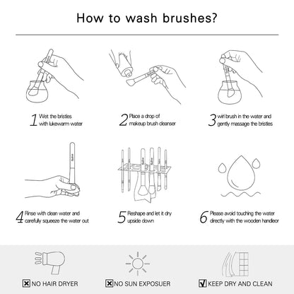 Makeup Brushes 8-29Pcs Makeup Kit Professional Women Cosmetic Soft Powder Brush Eyeshadow Foundation Full Set Travel Beauty Tool Beauty World Shop