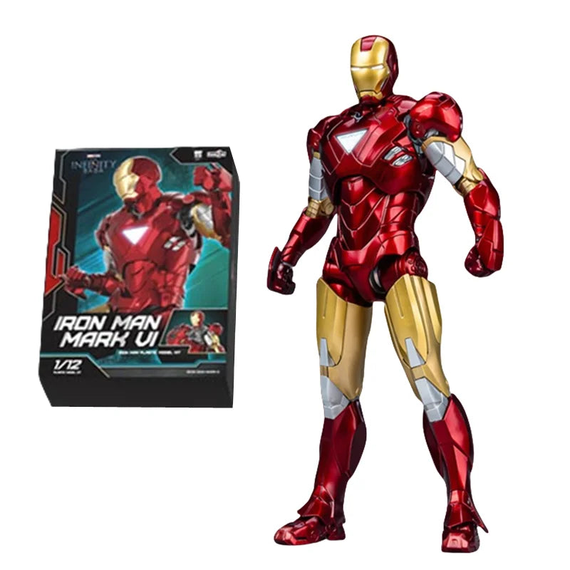 Fondjoy Iron Man Tony Stark MK1 MK2 MK3 MK4 MK5 MK6 MK7 Action Figure Toys Model Collect Garage Kit Children Birthday Gifts Beauty World Shop