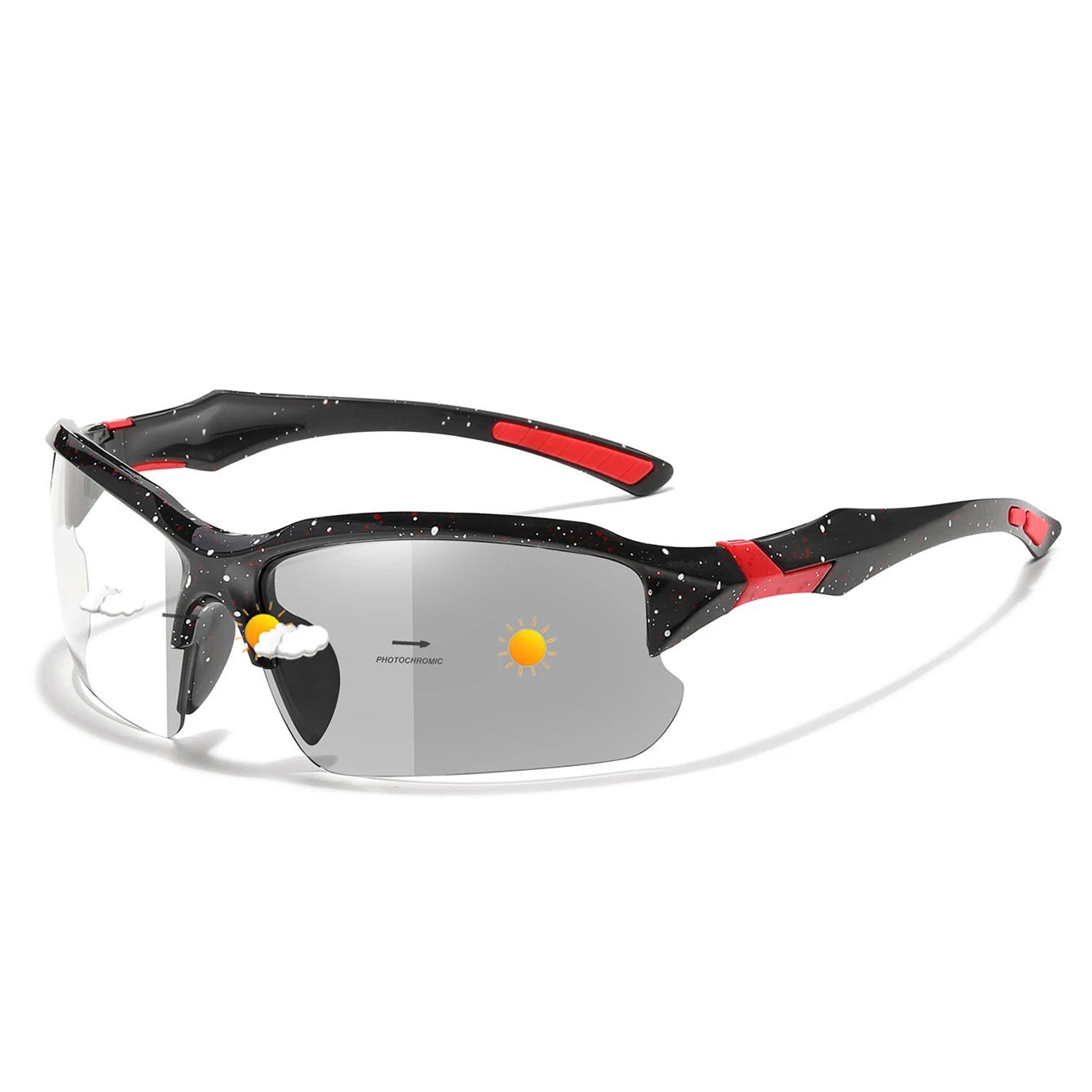 Photochromic Cycling Sunglasses Men Outdoor Sports Tactical Camouflage Goggles Vintage Driving Riding Fishing Windproof Beauty World Shop