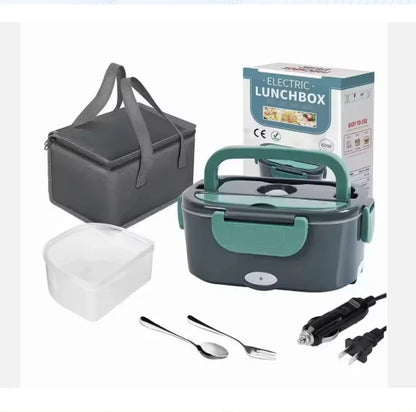 Portable Electric Food Warmer Lunch Box 1.5L 60W - Leak Proof Food Heater for Car, Home, Office & Travel Beauty World Shop