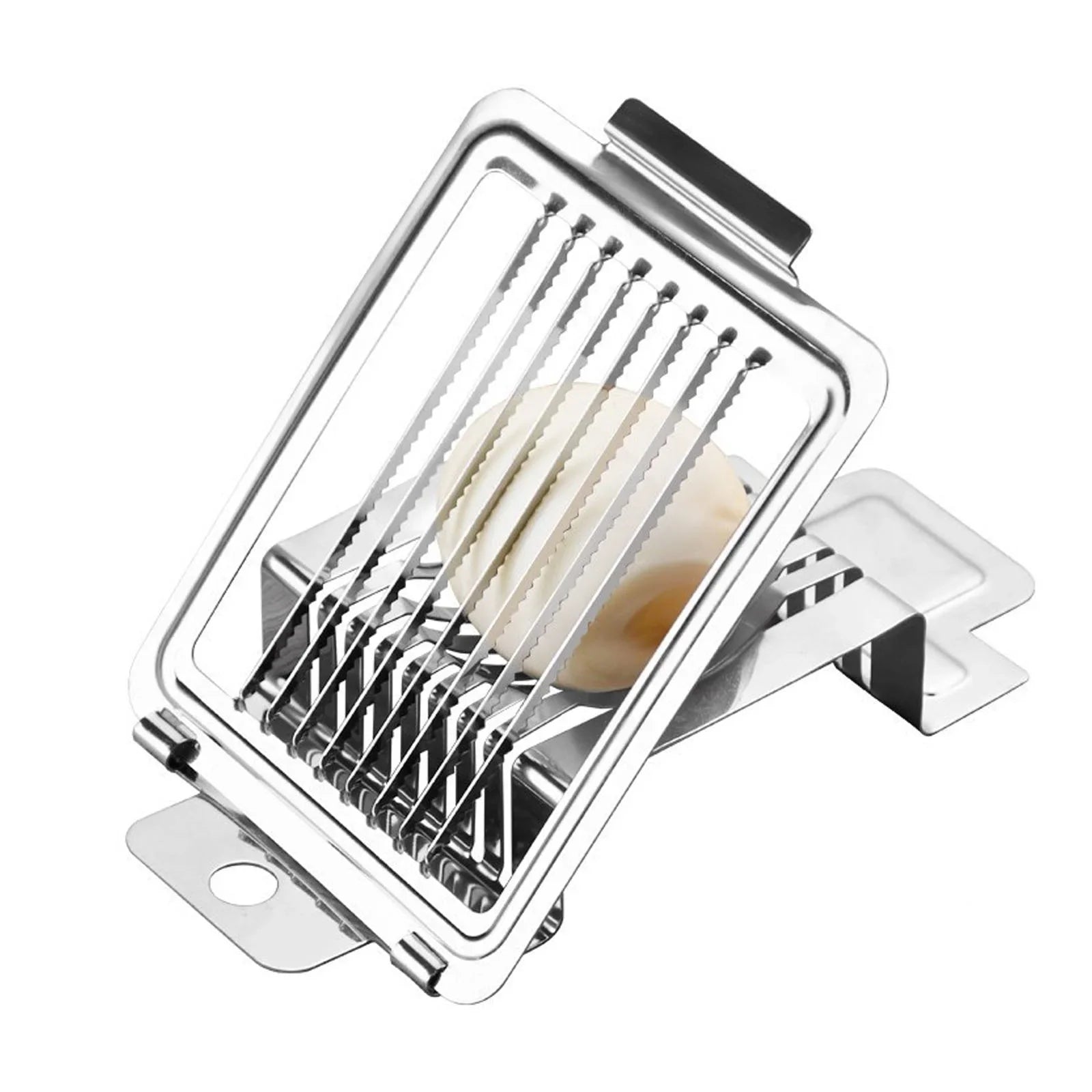 Egg Slicer Cutter Hard Boiled Eggs Multipurpose Egg Cutter Mini Manual Egg Slicer Egg Ham Mushroom Strawberry Soft Fruit Beauty Trend Shop