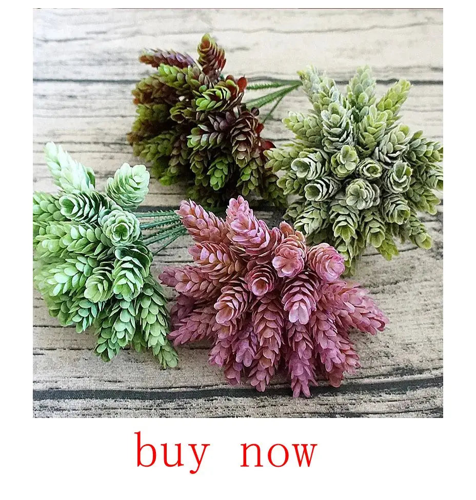 10/20pcs Artificial Plants Eucalyptus Leaves Fake Plants Vase Home Table Party Wedding Bridal Bouquet Decorations Outdoor Garden Beauty World Shop
