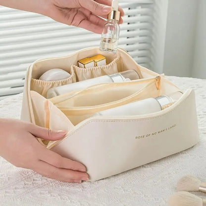 Makeup Organizer Female Toiletry Kit Bag Make Up Case Storage Pouch Luxury Lady Box, Cosmetic Bag, Organizer Bag For Travel Zip Beauty World Shop
