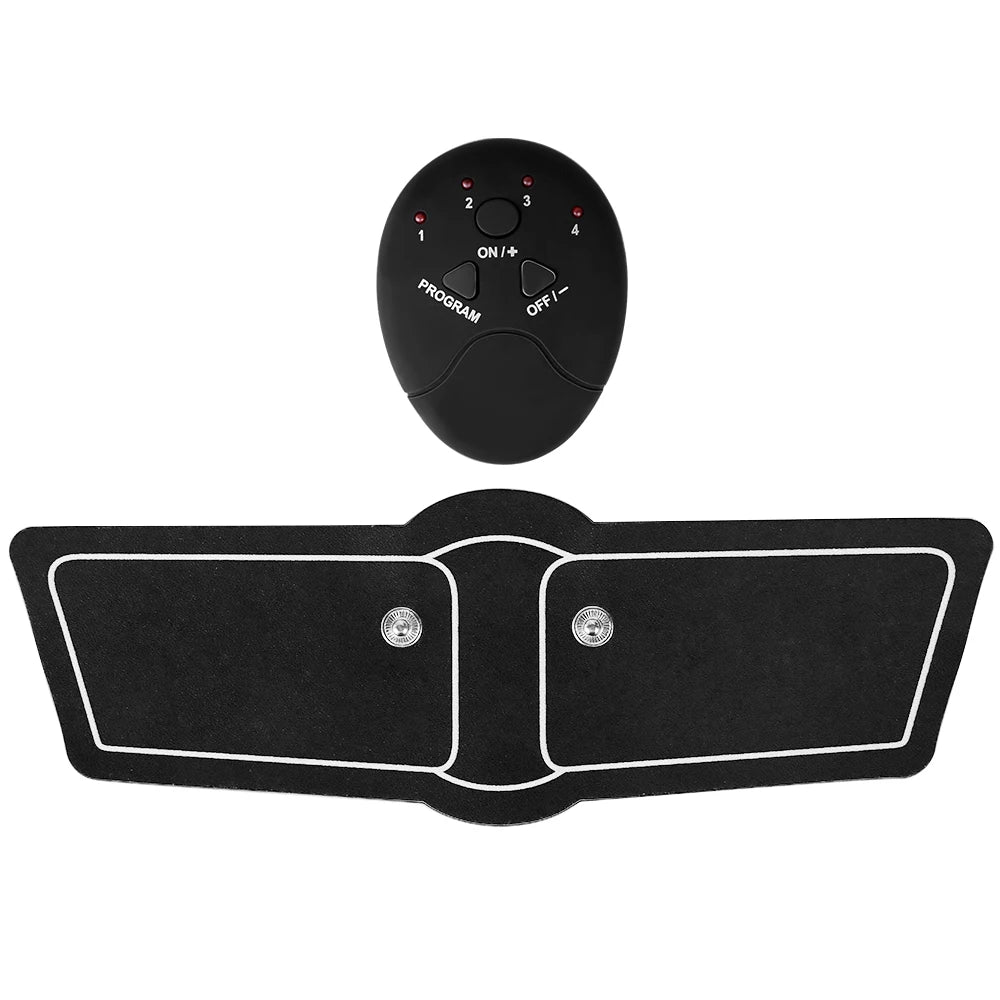 EMS Muscle Stimulator Abdominal Muscle Massager Hip Training Fitness Fat Burning Buttocks Arm Abdomen Trainer Apparatus Slimming Beauty World Shop