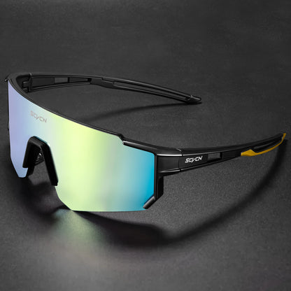 SCVCN New Outdoor Cycling Sunglasses Men Road Driving Bike Glasses  Sports Mountain Climbing Women Bicycle Cycling UV400 Goggles Beauty World Shop