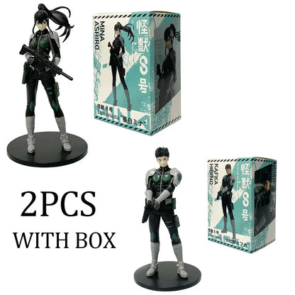 Hot 21cm Kaiju Number Eight Figure Kafka Hibino Stands Monster Form No. 8 Anime Decoration Model Ornaments Beauty World Shop
