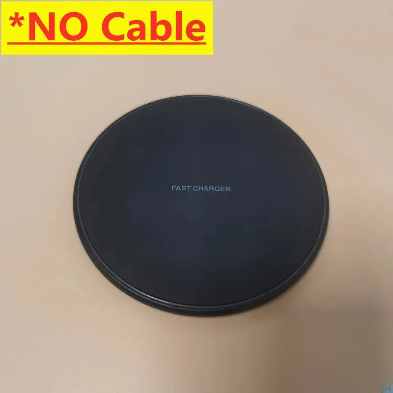 30W Wireless Charger For iPhone 15 14 13 12 X Pro Max Induction Fast Charging Pad Dock Station For Samsung S23 S22 Xiaomi Huawei Beauty World Shop