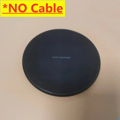 30W Wireless Charger For iPhone 15 14 13 12 X Pro Max Induction Fast Charging Pad Dock Station For Samsung S23 S22 Xiaomi Huawei Beauty World Shop