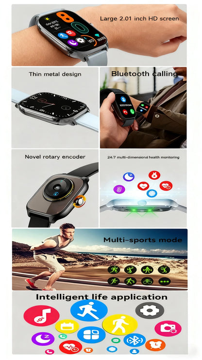 HOMEFISH H9 Intelligent Watch Bluetooth Call Remote Photography Sleep Monitoring Multiple Sports Modes Heart Rate Blood Beauty World Shop