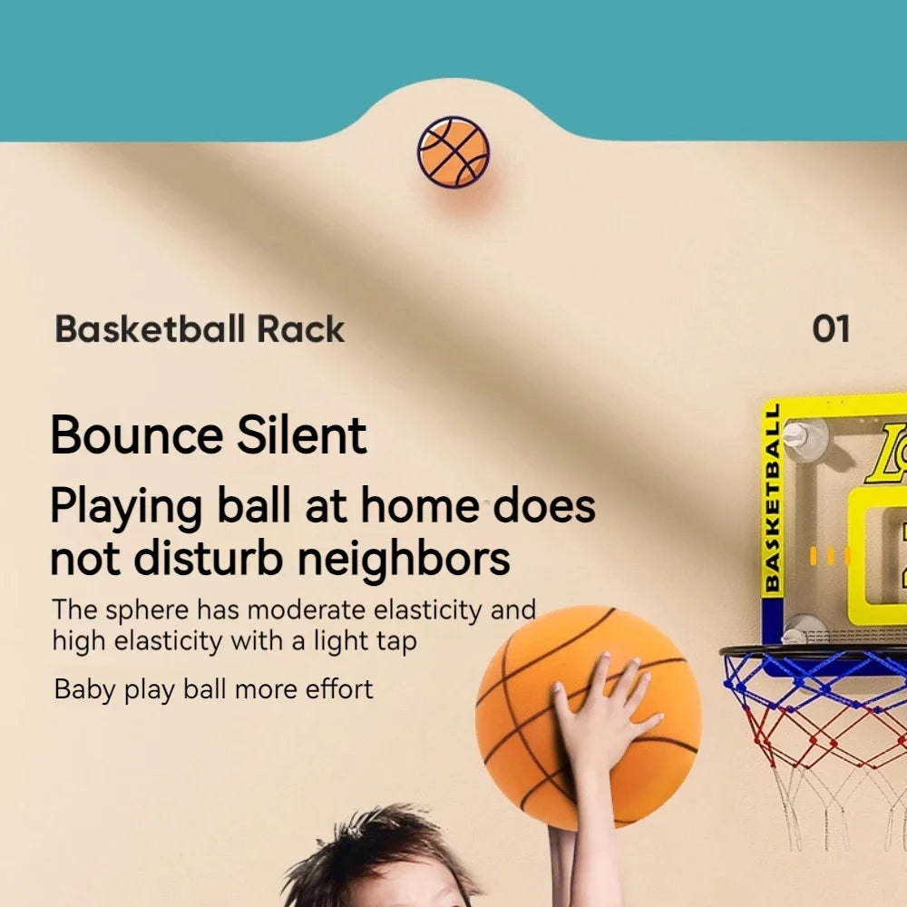 Foam Basketball Kids Silent Basketball Bouncing Mute Silent Ball Bounce Squeezable Mute Bouncing Basketball Beauty World Shop