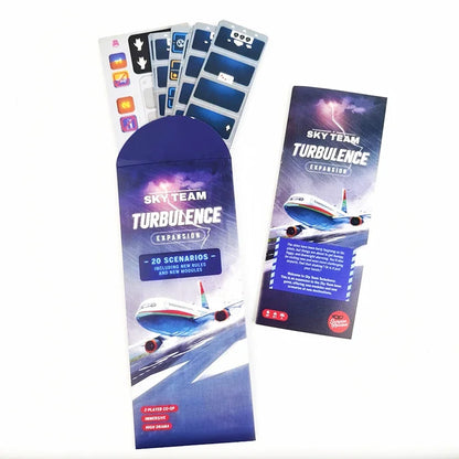 SKY TEAM And EXPANSION Board Game Turbulence 20 New Scenarios with Extra Rules and Modules for Enhanced Gameplay Beauty World Shop