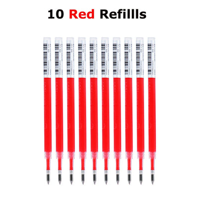 KACO Gel Pens Press Signature Pen Stationery Metal Pen Clip 0.5mm Black Ink Quicking Drying Large Capacity 800M Smooth Writing Beauty World Shop