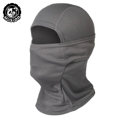MusionTactical Balaclava Full Face Mask Quick-dryHiking Cycling Camping Hunting AirsoftHood Cap Bike Head Cover Summer Men Women Beauty World Shop