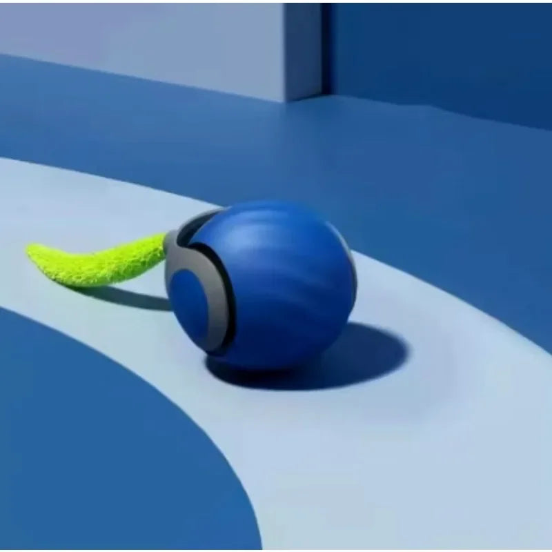 Cats Interactive Ball Toys, Automatic Rolling Ball with Faux Tail,USB Rechargeable SmartElectric Pet Toy for Teaser and Training Beauty World Shop
