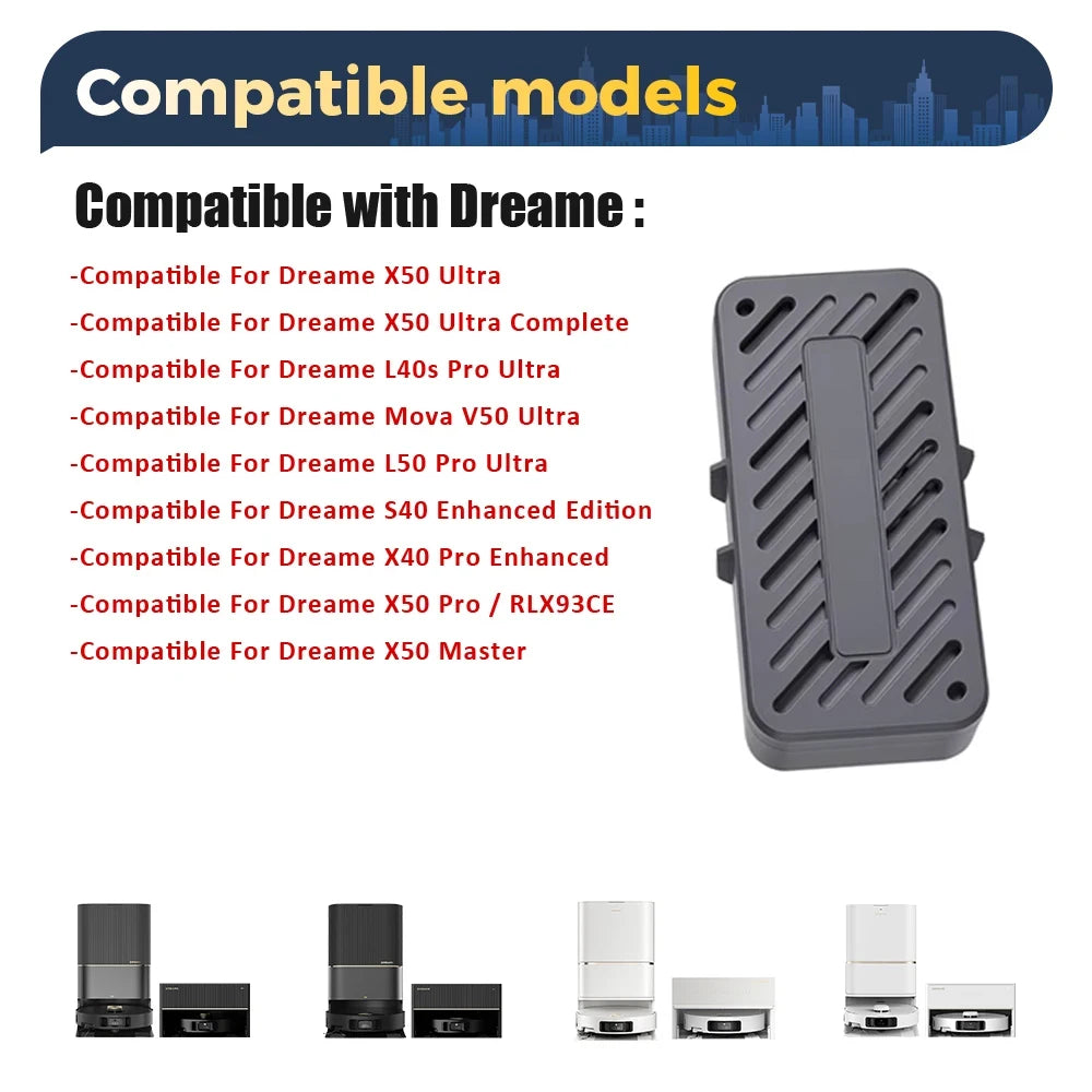For Dreame Main Side Brush Hepa Filter Mop Rags Dust Bag X50 Pro/X50 Ultra/X50Master/L40S Pro Ultra/L50 Pro Ultra/MOVA V50 Ultra Beauty World Shop