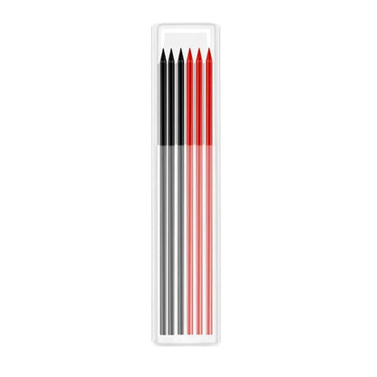 2.8mm Solid Carpenter Pencil Mechanical Pencil with Built-in Sharpener Carpentry Long Head Carpenter Pencil Stationery Supply Beauty World Shop