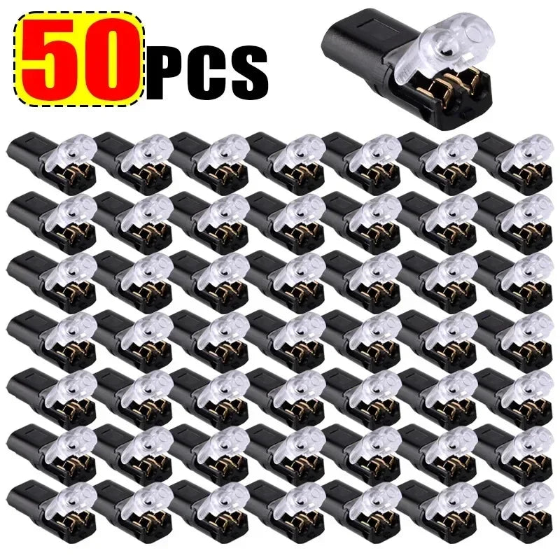 2 Pin Way Plug Waterproof Electrical Connector Car Wire Cable Automotive Electrical Connector Strip Terminal Connection NEW Beauty World Shop