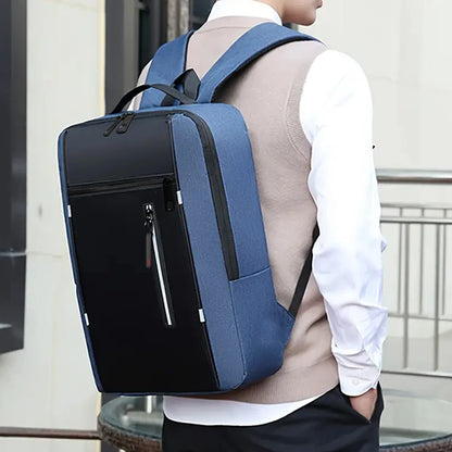 Fashion Business Laptop Backpack Large Capacity Shockproof Computer Bag Casual Office Travel Shoulder Bag for Work Beauty World Shop