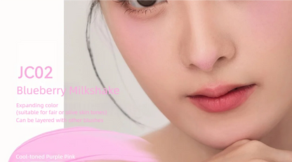AZTK JC04 Water To Powder Liquid Blush Soft Matte Natural Flush Brightening Cheek Tint Lightweight Blendable Waterproof Makeup Beauty World Shop