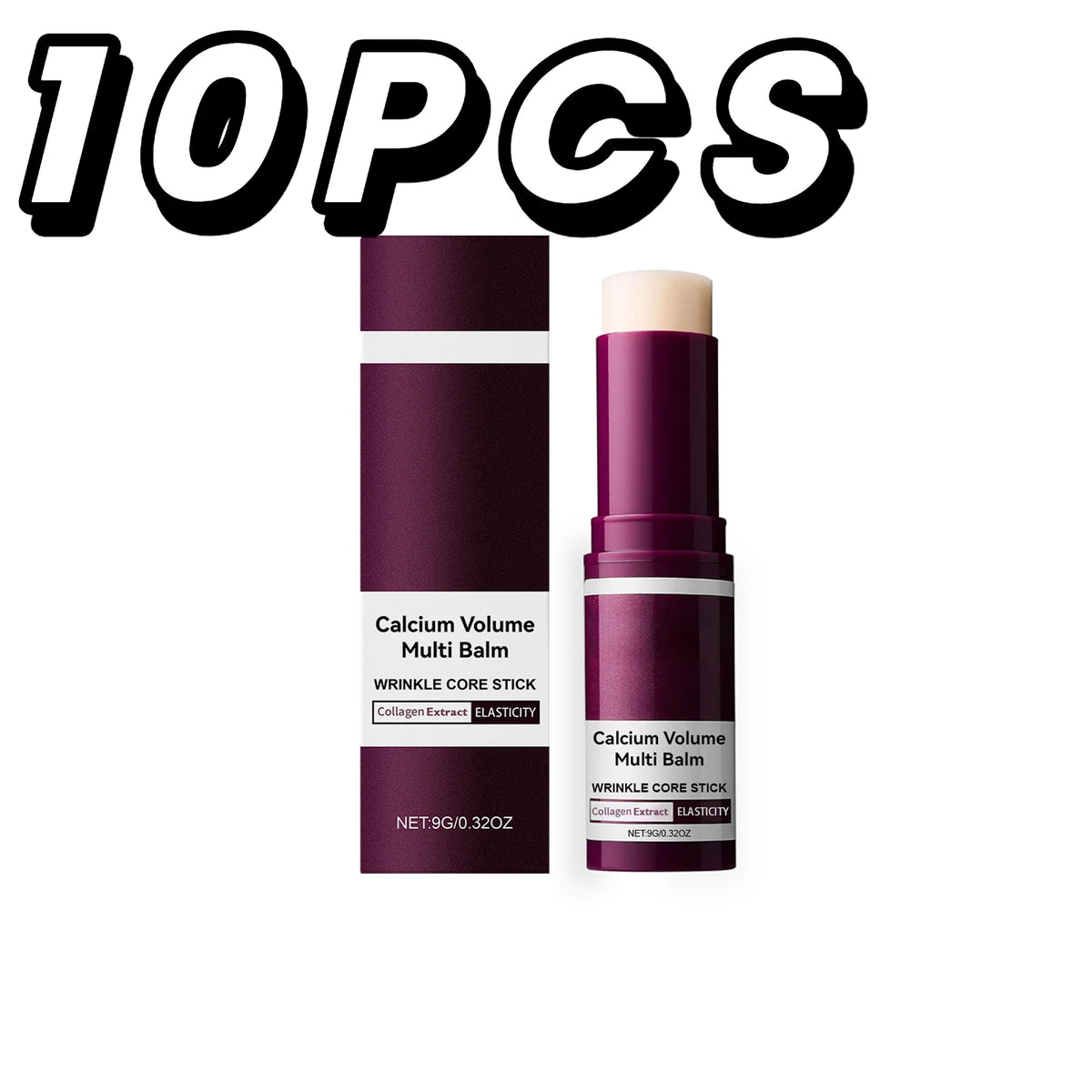 Korean Calcium Volume Multi Balm Stick Collagen Facial Moisturizing Stick Lip Balm Anti-wrinkle Cream Firming Soften Skin Care Beauty World Shop