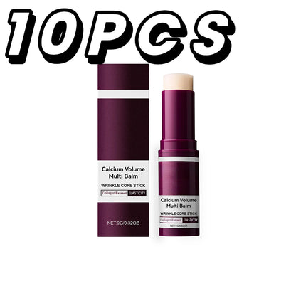 Korean Calcium Volume Multi Balm Stick Collagen Facial Moisturizing Stick Lip Balm Anti-wrinkle Cream Firming Soften Skin Care Beauty World Shop