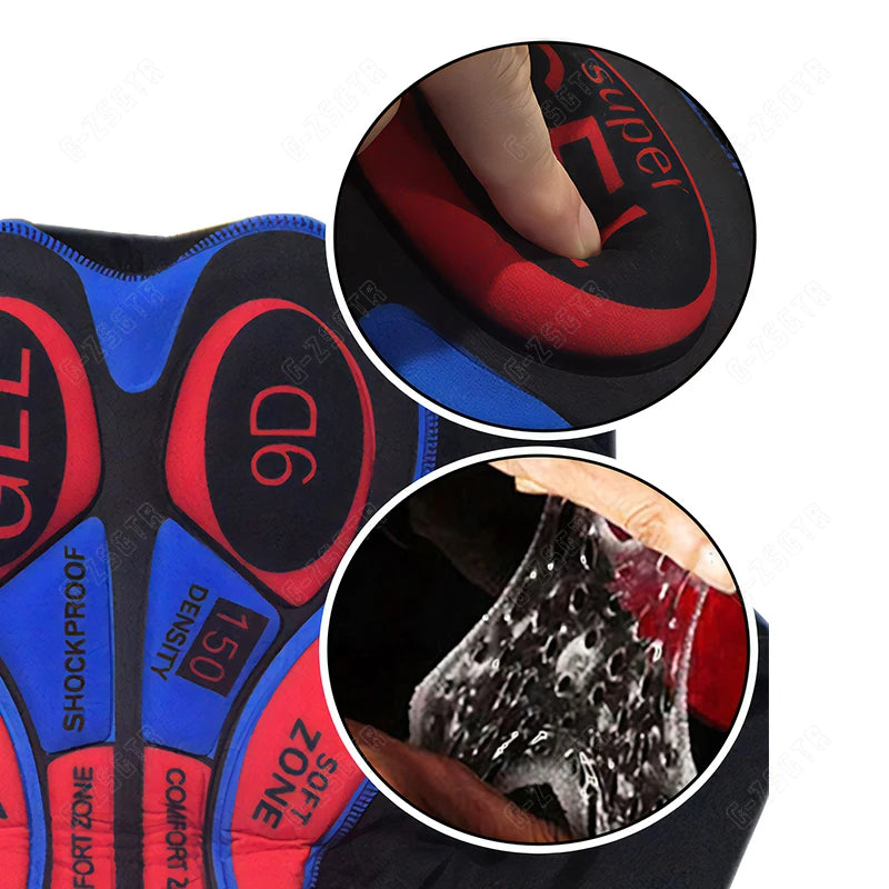 Men Cycling Gel Pad 9D Shockproof Pink Cushioned Pad Women Breathable Hole Riding Base Cushion 12D 19D 20D Moto Silicone Gel Pad Beauty World Shop