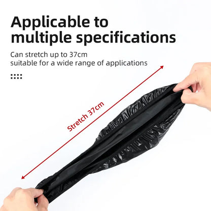 Waterproof Bicycle Saddle Cover High Elastic Road Bicycle Seat Cover Foldable Portable MTB PVC Saddle Cover Bike Accessories Beauty World Shop