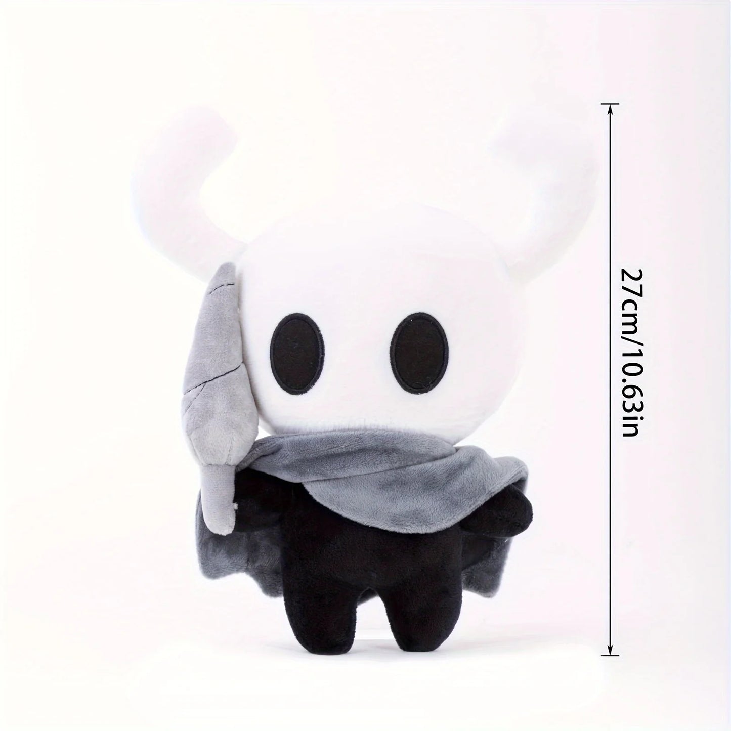 10.63inch Hollow Knight Plush Toy Soft Stuffed Animal Cartoon Game Hollow Perfect Birthday Holiday Gift for Boys Collection Toys Beauty World Shop