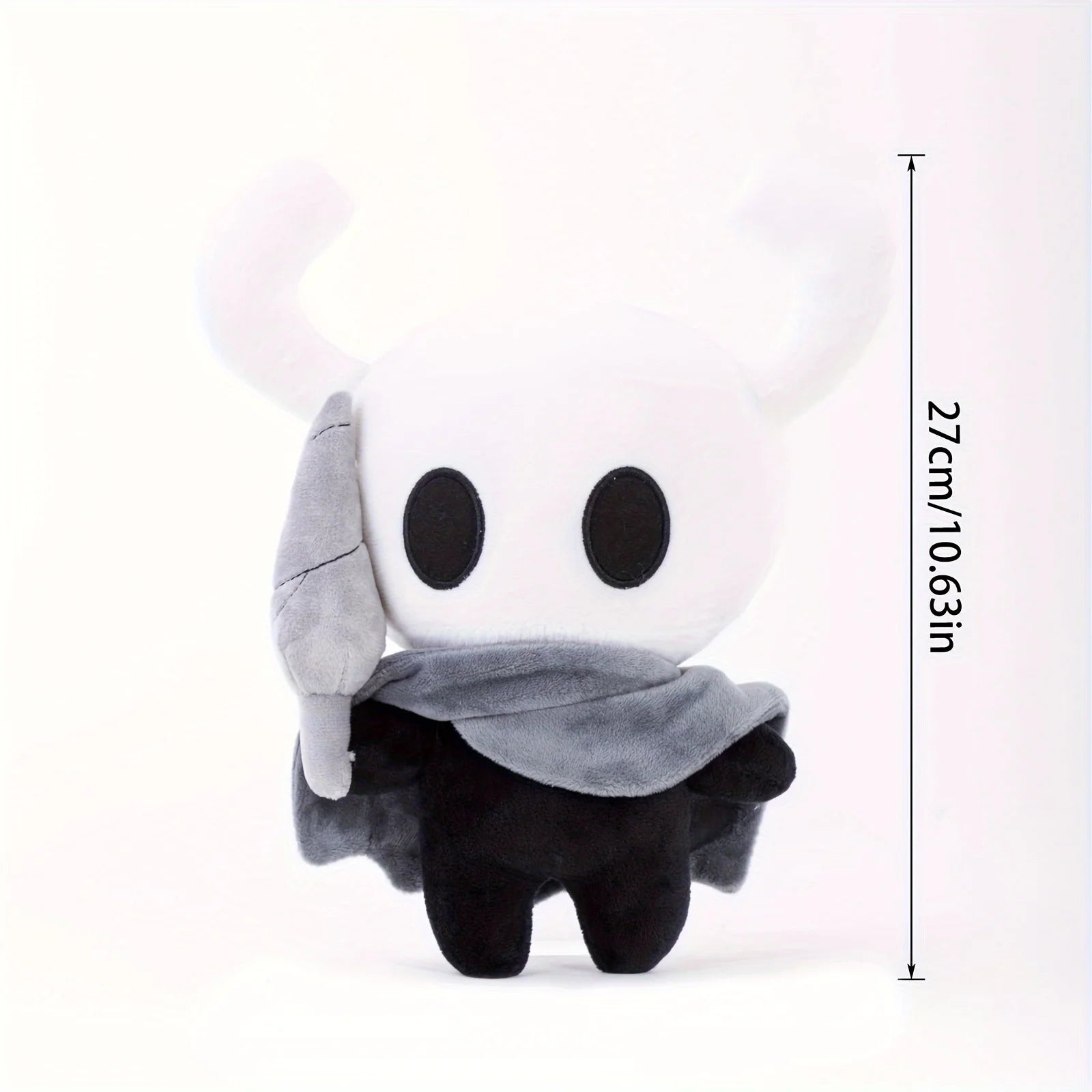 10.63inch Hollow Knight Plush Toy Soft Stuffed Animal Cartoon Game Hollow Perfect Birthday Holiday Gift for Boys Collection Toys Beauty World Shop