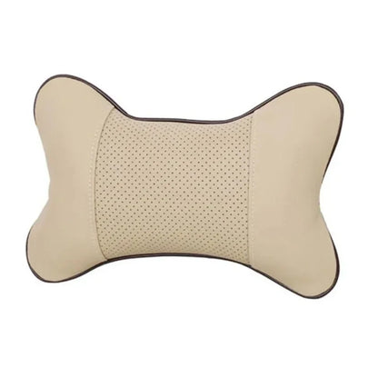Universal Car Neck Pillow Bone Shape Headrest All Season Soft Auto Interior Cushion for Car Driving Rest Beauty World Shop