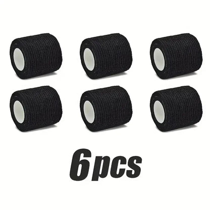 6pcs Self-Adhering Bandage Fixing Bandage Animal Bandage Hand Tearing Waterproof Elastic Bandage for Pets 5 cm X 4.5 M