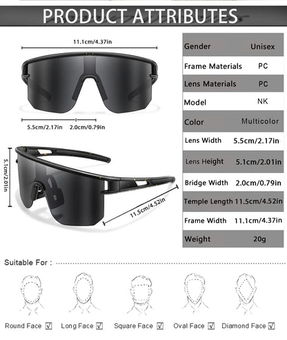 3-8 Years Old Brand Kids Cycling Sunglasses Boys Girls Outdoor Baseball Bike Bicycle Sport Eyewear Youth Gift UV400 Beauty World Shop